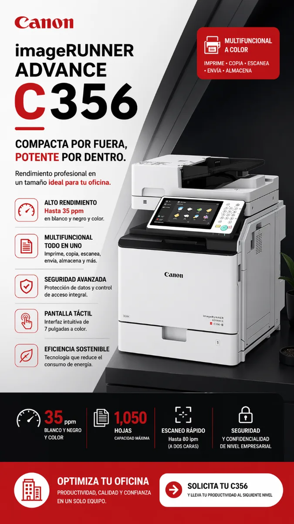 canon ir advance c356